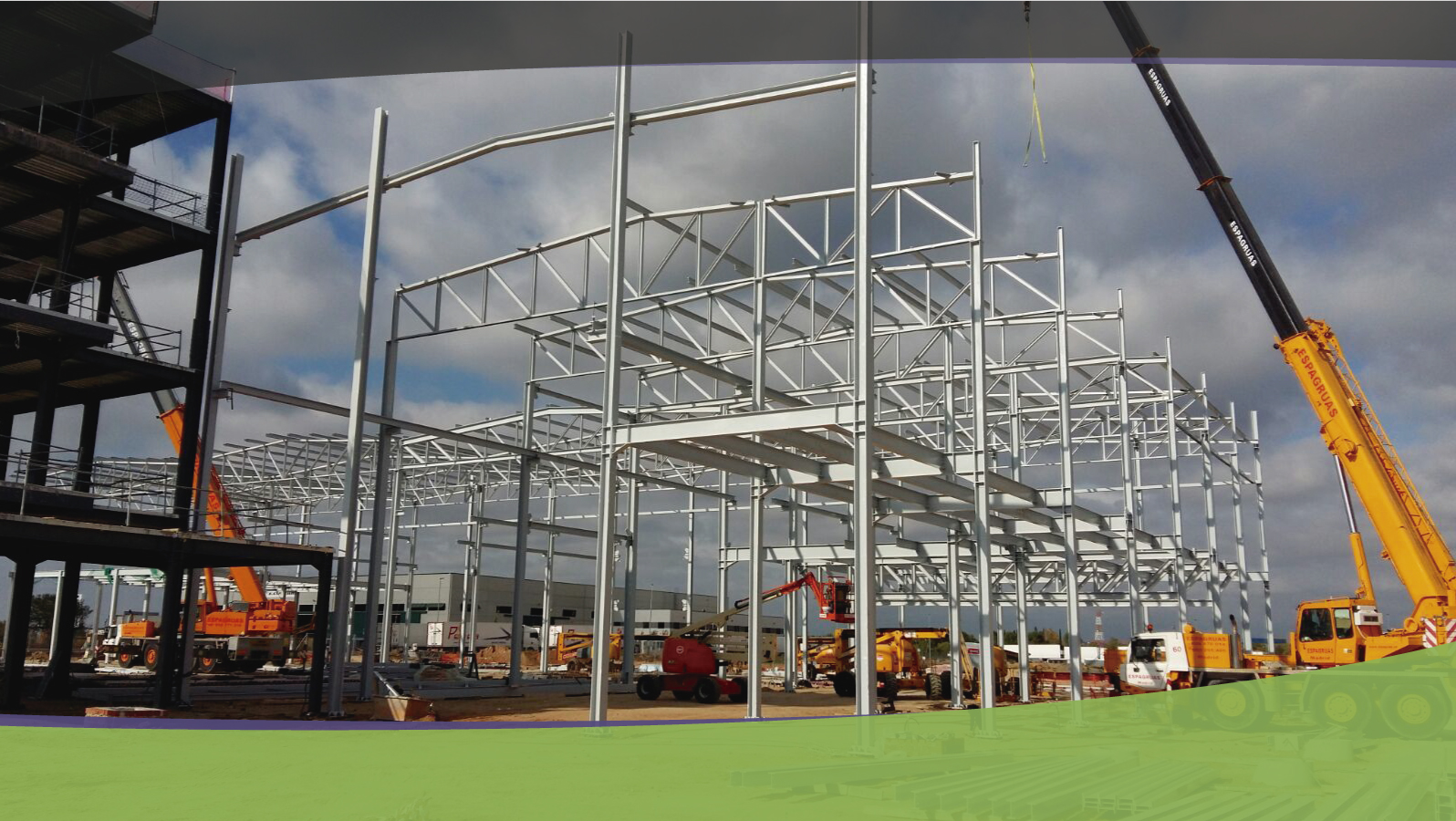 Construcción edificios con estructura metálica Construcción edificios con estructura metálica