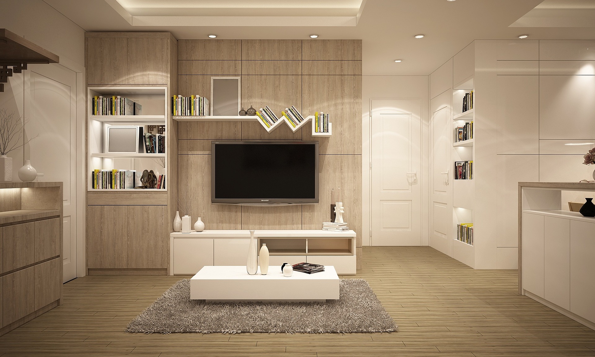 Sala de estar de casa